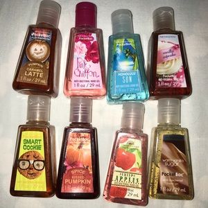 8 assorted pocketbacks